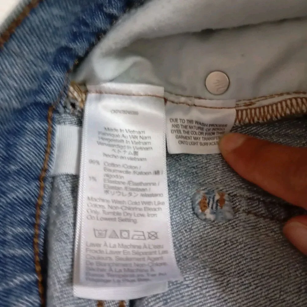 Madewell $128 The Tall '90s Straight Jean in Rondell Wash Size 27 Women's - Picture 8 of 14